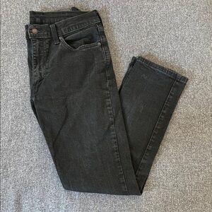 Levi's Black Slim Straight Men's Jeans
